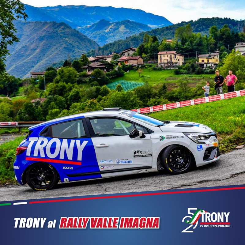 Trony al 2° Rally Valle Imagna