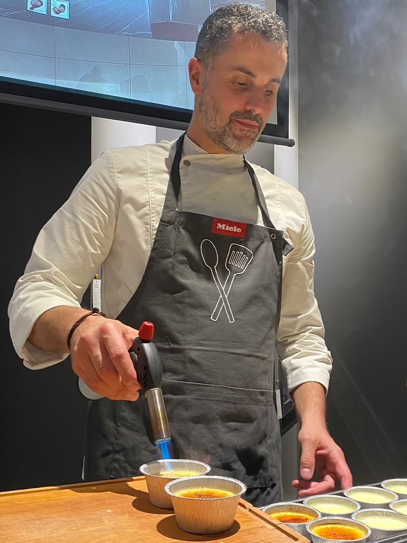 SHOW COOKING MIELE CON LO CHEF MIRKO VICENZUTTO